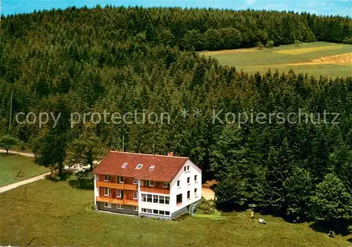 AK / Ansichtskarte Vesperweiler Christliches Erholungsheim Waldesruhe im Schwarzwald Fliegeraufnahme Vesperweiler