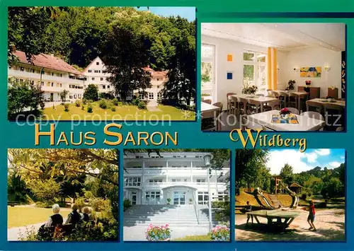 AK / Ansichtskarte Wildberg_Schwarzwald Haus Saron Freizeit  und Erholungszentrum Tischtennis Park Wildberg Schwarzwald