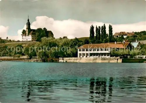 AK / Ansichtskarte Maurach_Birnau Gasthaus Pension Seehalde am Bodensee Maurach Birnau