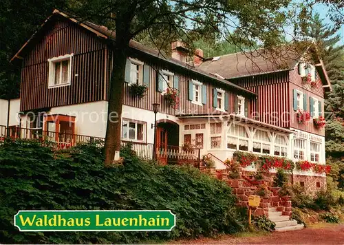 AK / Ansichtskarte Kriebstein Waldhaus Lauenhain Kriebstein
