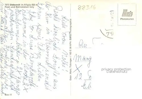 AK / Ansichtskarte ueberruh Rehaklinik ueberruh