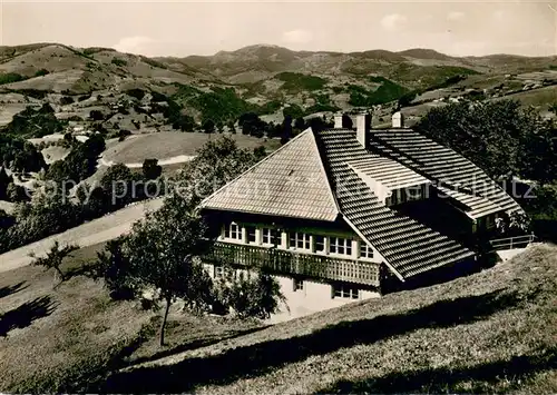 AK / Ansichtskarte Ehrsberg Kinderheim Waldfrieden Wuehre Landschaftspanorama Schwarzwald Ehrsberg
