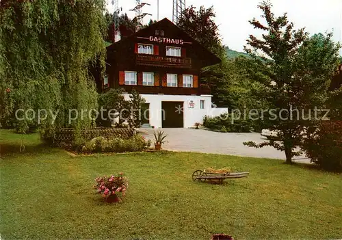 AK / Ansichtskarte Neuberg_Gurtweil Gasthaus Pension Neuberg Garten 