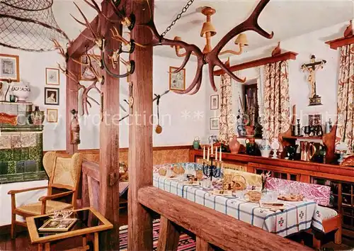 AK / Ansichtskarte Sasbachwalden Gaststube Hohritt Sasbachwalden