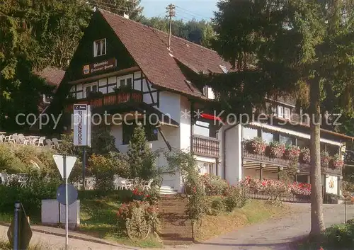 AK / Ansichtskarte Sasbachwalden Berggasthaus Hohenrode Cafe Restaurant Pension Sasbachwalden
