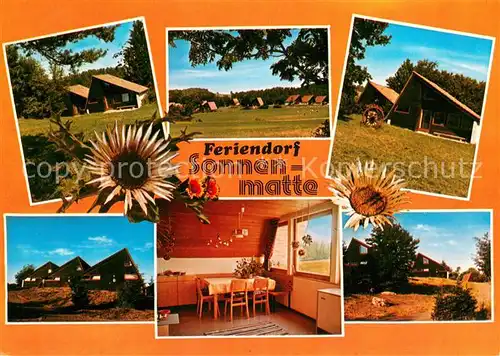 AK / Ansichtskarte Erpfingen Feriendorf Sonnenmatte Ferienhaeuser Bungalows Schwaebische Albstrasse Erpfingen