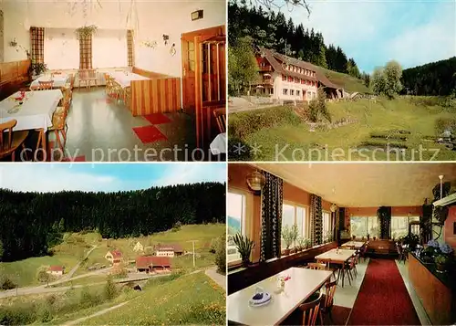 AK / Ansichtskarte Schorrental_Besenfeld Gasthof Pension Forelle im Schwarzwald Schorrental Besenfeld