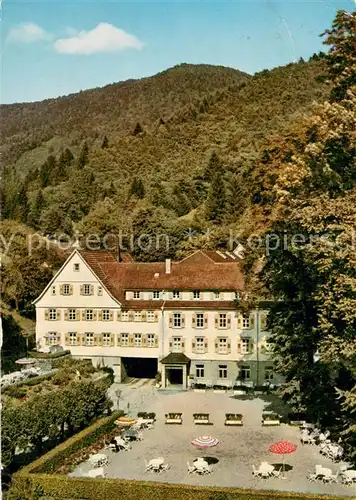AK / Ansichtskarte Bad_Sulzbach Thermalbad Sulzbach Muentner Schumann Heim im Renchtal Schwarzwald Bad_Sulzbach
