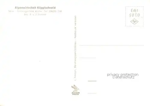 AK / Ansichtskarte Marktschellenberg Alpenwirtschaft Koepplschneid Winterpanorama Berchtesgadener Alpen Marktschellenberg