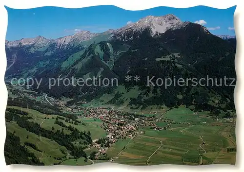AK / Ansichtskarte Lermoos_Tirol mit Upsspitze und Daniel Ammergauer Alpen Fliegeraufnahme Lermoos Tirol