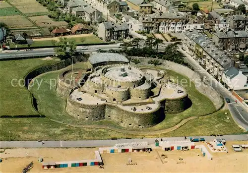 AK / Ansichtskarte Deal_Kent Castle aerial view Deal_Kent