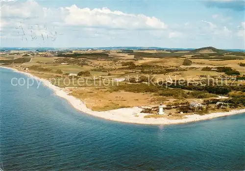 AK / Ansichtskarte Helgenaes Sletterhage Fyr Fliegeraufnahme Helgenaes