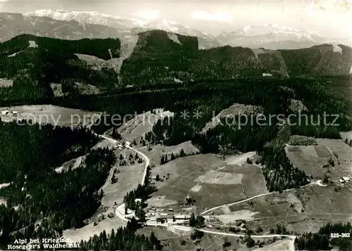 AK / Ansichtskarte Krieglach_Steiermark Alpl Rosegger s Waldheimat Fliegeraufnahme Krieglach_Steiermark