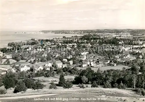 AK / Ansichtskarte Lochau_Bregenz_Vorarlberg Panorama Bodensee Blick gegen Lindau Lochau_Bregenz_Vorarlberg