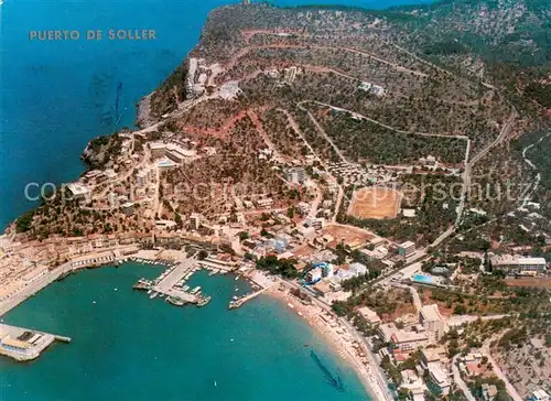 AK / Ansichtskarte Puerto_de_Soller Vista aerea Puerto_de_Soller