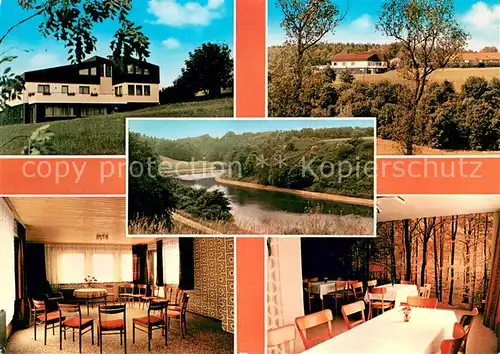 AK / Ansichtskarte Horschhof_Rot_am_See Freizeitheim Pension Seiffer Landschaftspanorama 