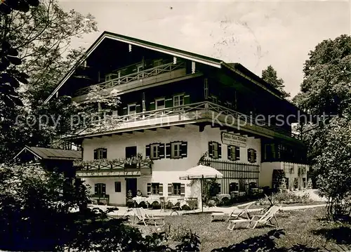 AK / Ansichtskarte Schoenau_Berchtesgaden Landhaus Pension Woelflerlehen Schoenau Berchtesgaden