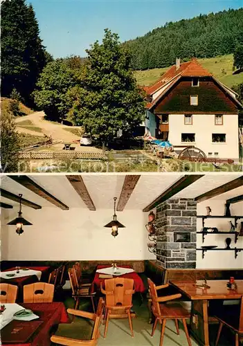 AK / Ansichtskarte Grafenhausen_Schwarzwald Gasthaus Pension Tannenmuehle Grafenhausen Schwarzwald