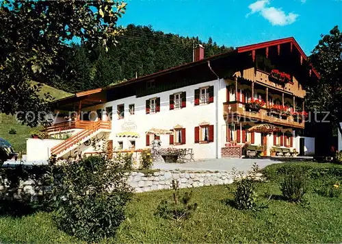 AK / Ansichtskarte Reit_Winkl Gaestehaus Pension Aubauer Reit_Winkl
