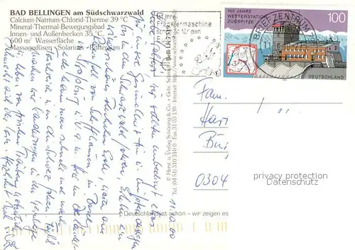 AK / Ansichtskarte Bad_Bellingen Kurort im Schwarzwald Fliegeraufnahme Bad_Bellingen