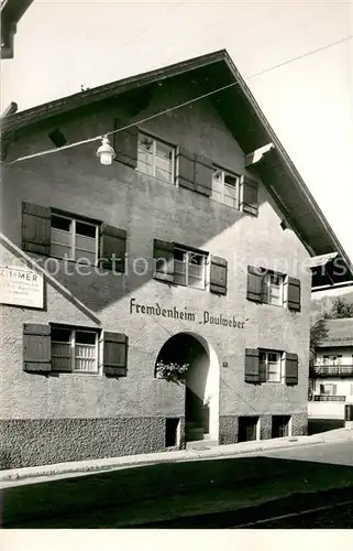 AK / Ansichtskarte Ehrwald_Tirol Fremdenheim Paulweber Ehrwald Tirol