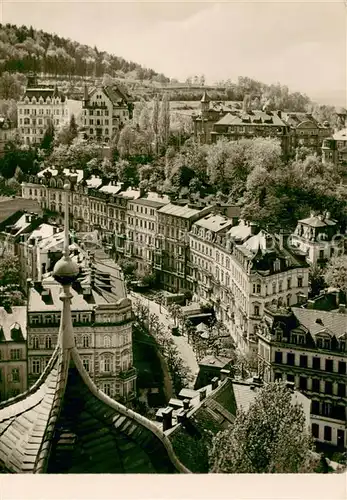 AK / Ansichtskarte Karlovy_Vary_Karlsbad Sadova trida 