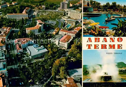 AK / Ansichtskarte Abano_Terme Piscina Termale veduta aerea Pozzo Termale Abano Terme
