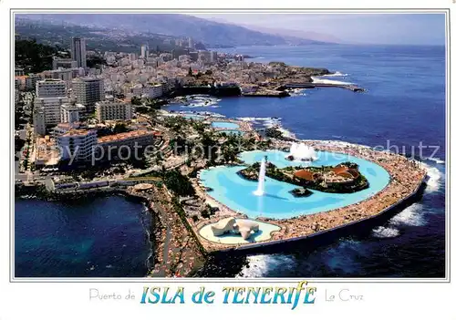 AK / Ansichtskarte Puerto_de_la_Cruz Fliegeraufnahme Puerto_de_la_Cruz