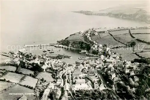 AK / Ansichtskarte Mevagissey Fliegeraufnahme 