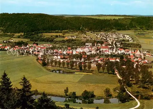 AK / Ansichtskarte Toeging_Oberpfalz Fliegeraufnahme Toeging Oberpfalz