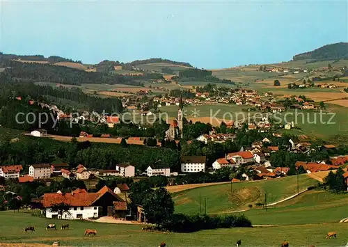 AK / Ansichtskarte Teisnach Panorama Teisnach