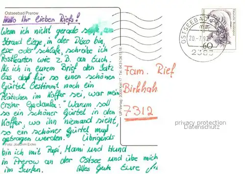 AK / Ansichtskarte Prerow_Ostseebad Fliegeraufnahme Prerow_Ostseebad