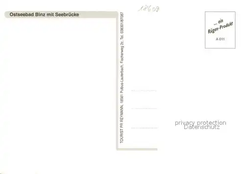 AK / Ansichtskarte Binz_Ruegen Fliegeraufnahme Binz_Ruegen