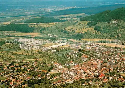 AK / Ansichtskarte Frenkendorf Milchzentrale LIGA Lebensmittel F. Friedl Fliegeraufnahme Frenkendorf