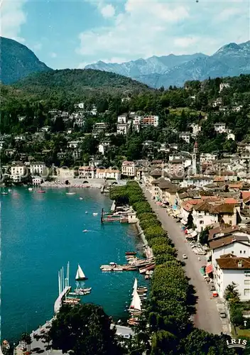 AK / Ansichtskarte Ascona_Lago_Maggiore La Piazza Ascona_Lago_Maggiore