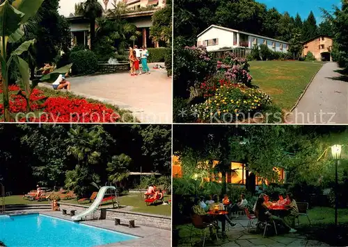 AK / Ansichtskarte Savosa Ferienheim und Jugendherberge Gartenterrasse Swimming Pool Savosa