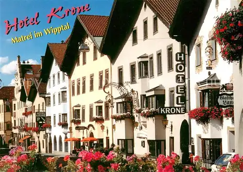 AK / Ansichtskarte Matrei_Brenner Hotel Krone Matrei Brenner