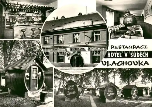 AK / Ansichtskarte Praha_Prahy_Prague Restaurace a Hotel v Sudech Vlachovka Praha_Prahy_Prague
