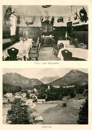 AK / Ansichtskarte Jachenau Wein und Bierstueberl Panorama Jachenau