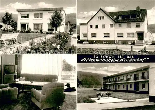 AK / Ansichtskarte Erzhausen_Gandersheim Altenwohnheim Lindenhof Details Erzhausen Gandersheim