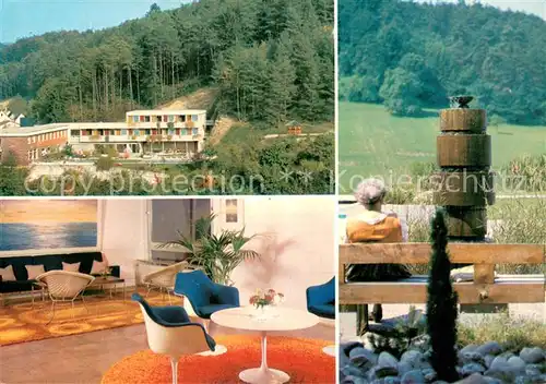 AK / Ansichtskarte Dallau Naturheil Sanatorium Dr. Dorschner Dallau