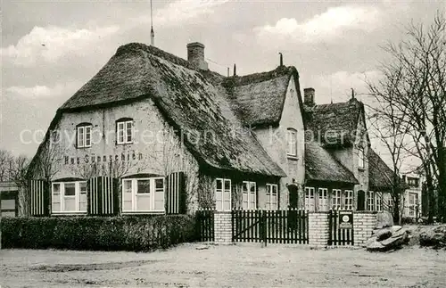 AK / Ansichtskarte Nieblum Kinder Kurheim Hus Suennschien Nieblum
