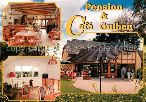 AK / Ansichtskarte Gulben Pension Cafe Simon Gastraeume Gulben
