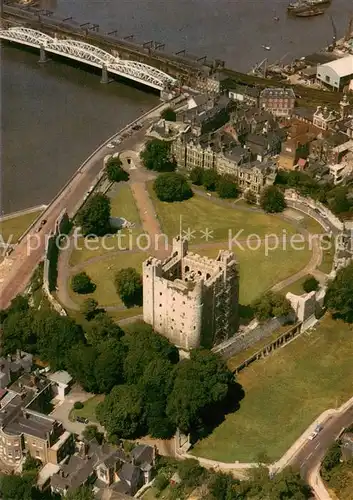 AK / Ansichtskarte Kent Rochester Castle Air view Kent