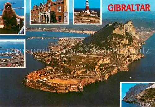 AK / Ansichtskarte Gibraltar Diversas vistas Gibraltar
