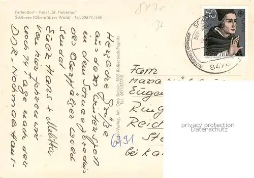 AK / Ansichtskarte Schoensee Feriendorf Hotel St Hubertus Plattenlift Hubertus Hallenbad Skilift Hirsch Plattenlift Baude Schoensee