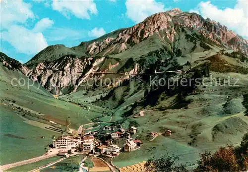 AK / Ansichtskarte Stuben_Vorarlberg Panorama Bergdorf Alpen Stuben Vorarlberg