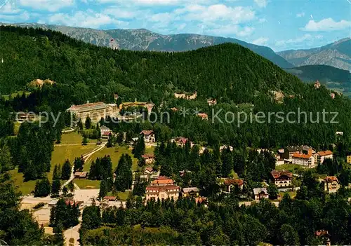 AK / Ansichtskarte Semmering_Niederoesterreich Panorama Villenviertel und Hotel Panhans gegen Rax Semmering