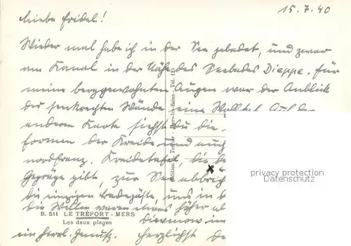 AK / Ansichtskarte Le_Treport_Mers Les deux plages vue aerienne 