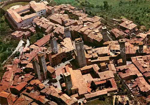 AK / Ansichtskarte San_Gimignano Citta veduta aerea San_Gimignano